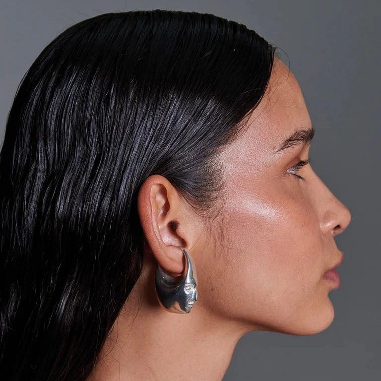 Sleep Ear Cuff - Silver by Alejandra de Coss at White Label Project