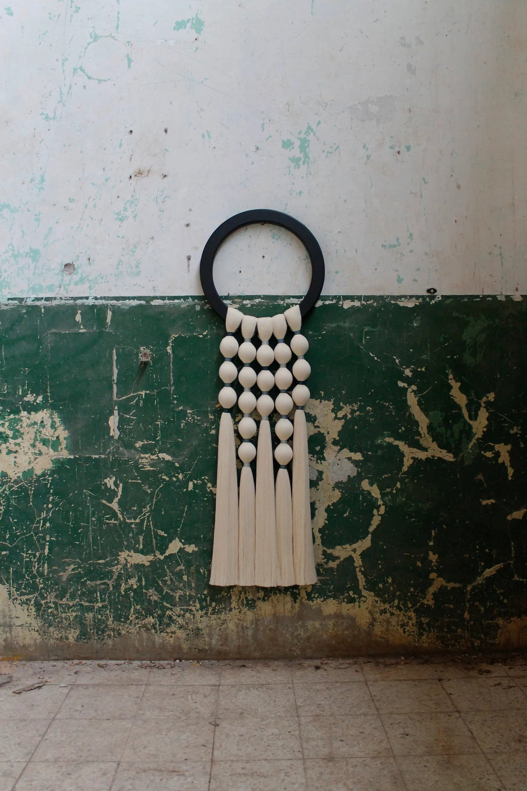 Blue Cosmos Wall Hanger by Caralarga at White Label Project