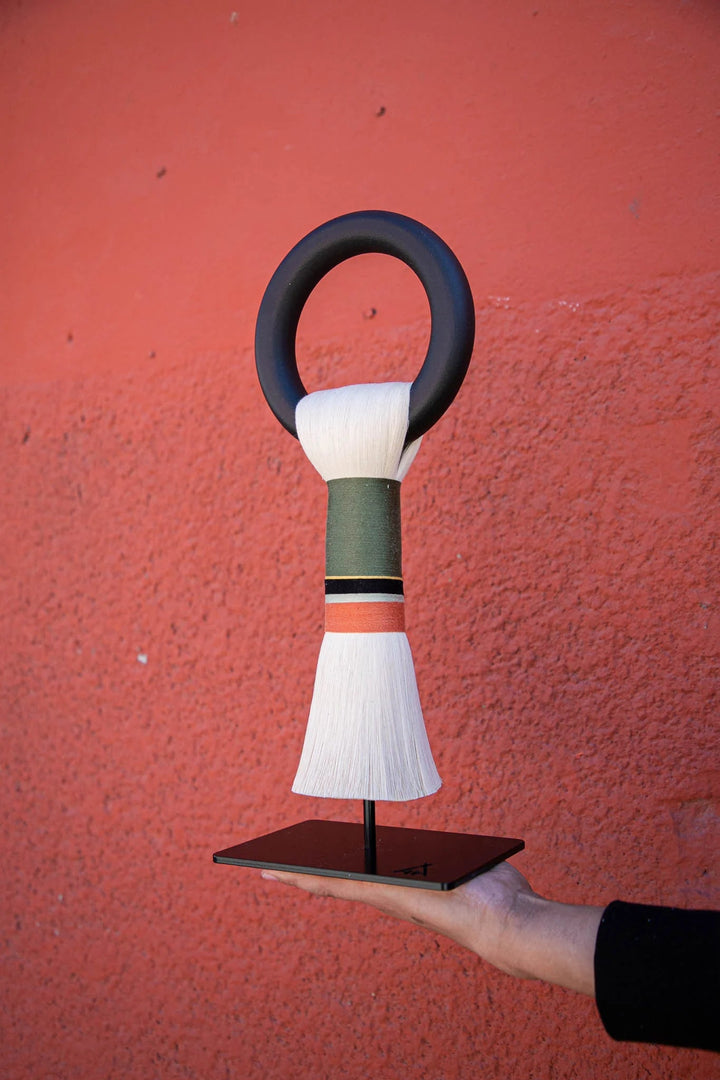 Danzante Table Stand Green by Caralarga at White Label Project