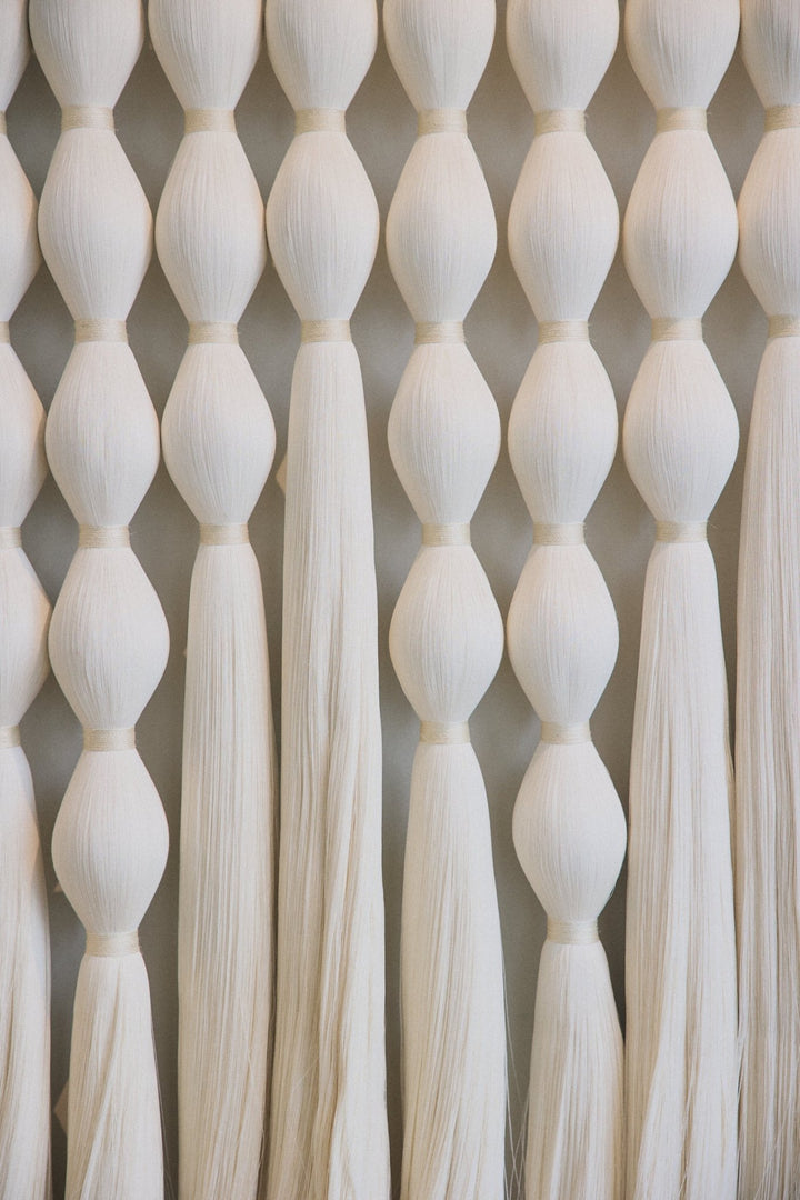 Medium Frijoles Wall Hanger - Natural by Caralarga at White Label Project