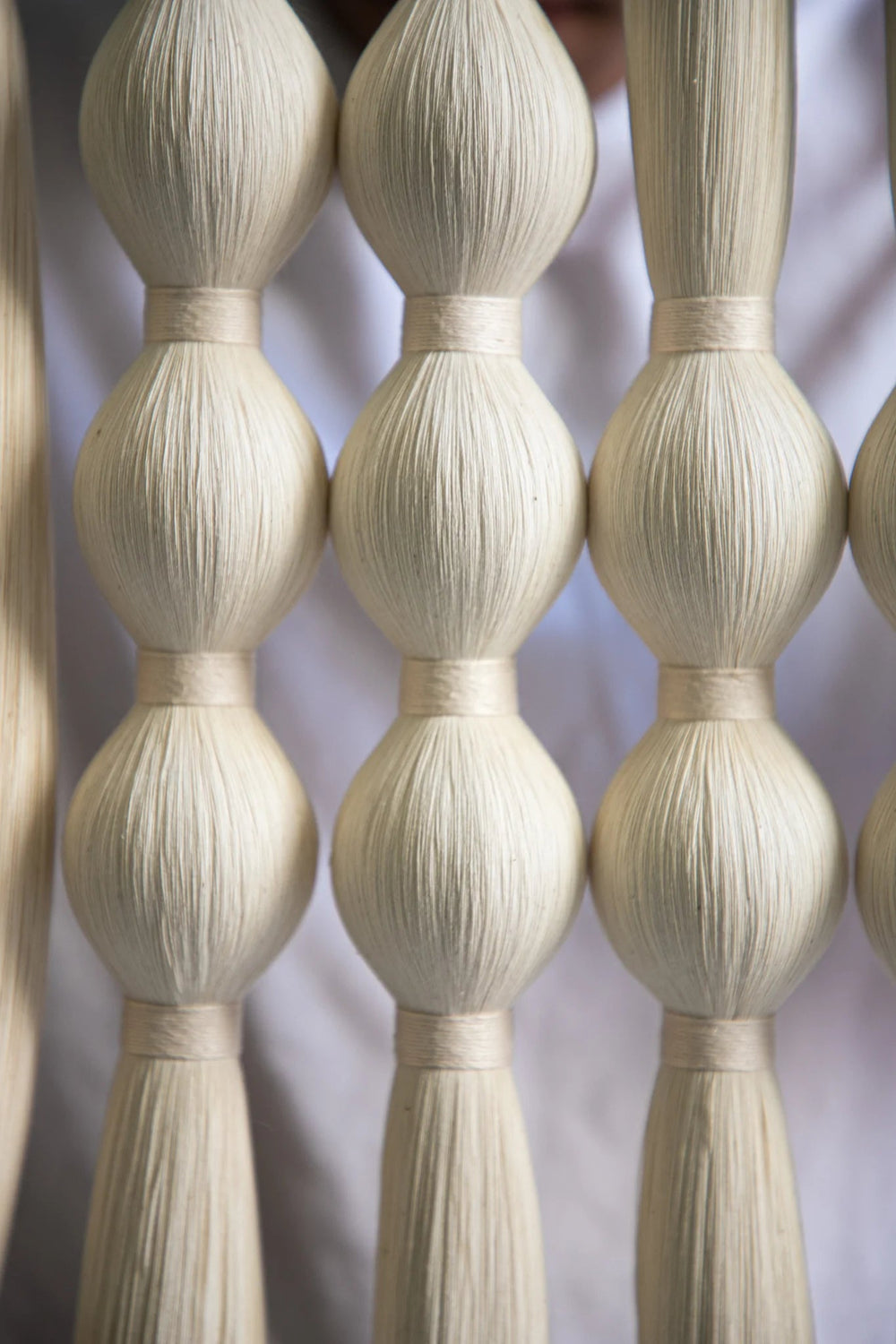 Mini Mitla Wall Hanger - White by Caralarga at White Label Project