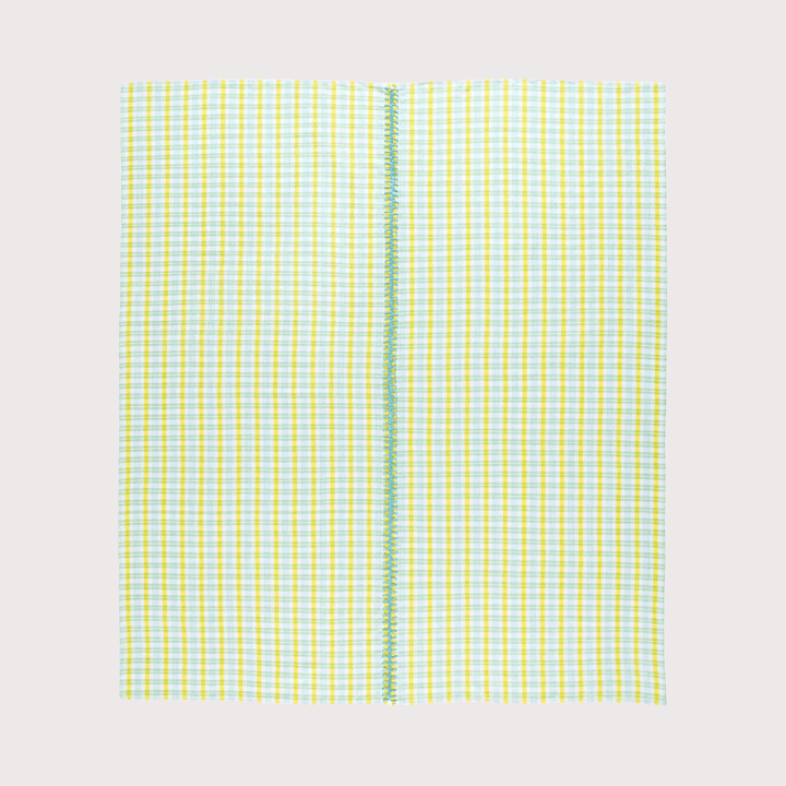 Verde Grid Tablecloth by Casa Edel at White Label Project