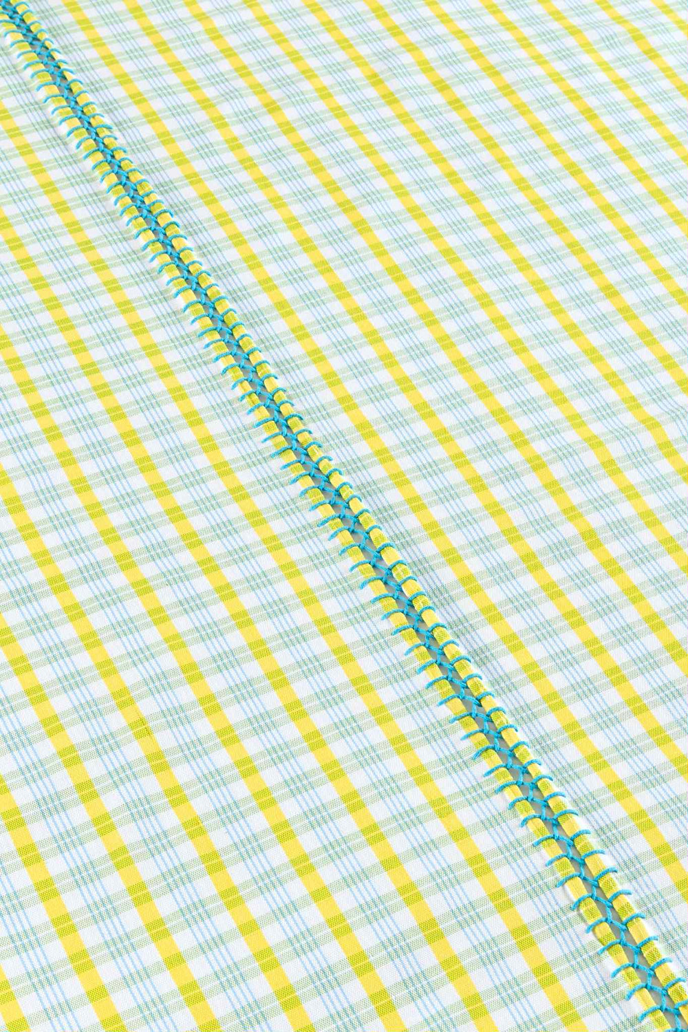 Verde Grid Tablecloth by Casa Edel at White Label Project
