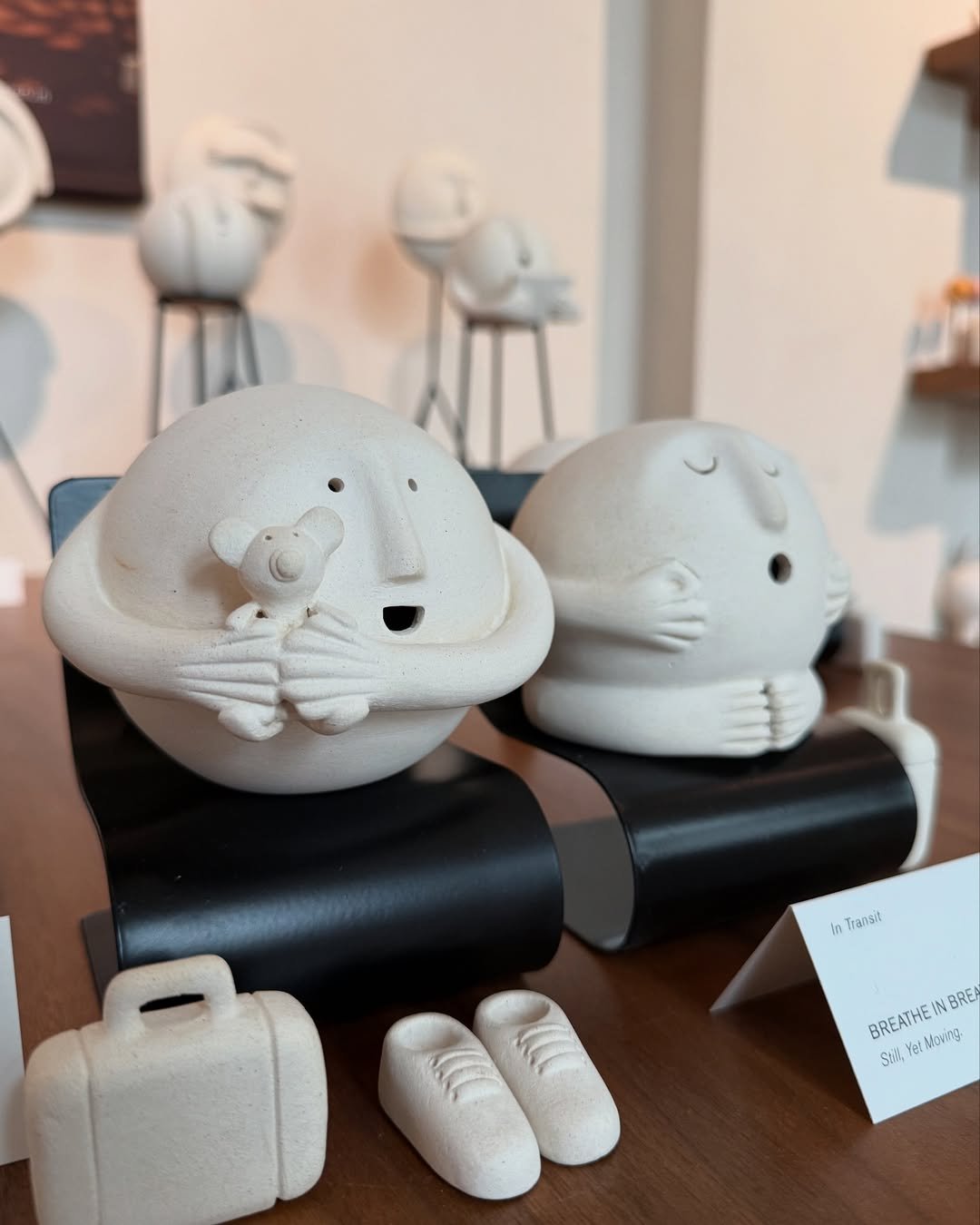 Breathe in (Series Clayhead) by Claymen at White Label Project