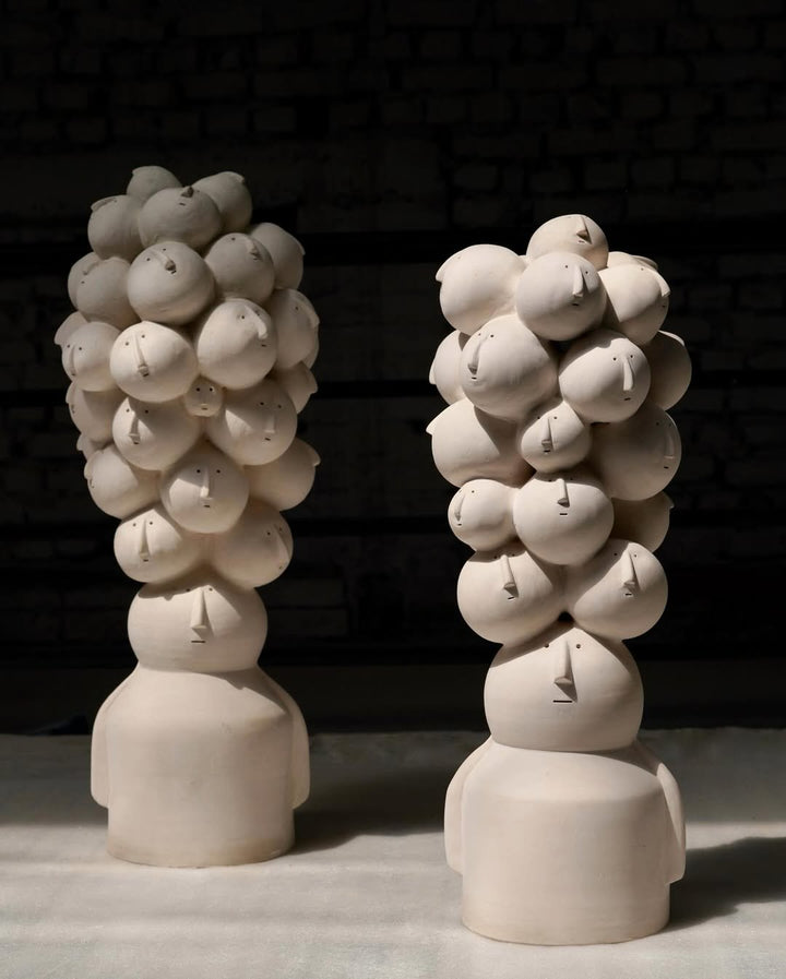 Bubble Head - Large by Claymen at White Label Project