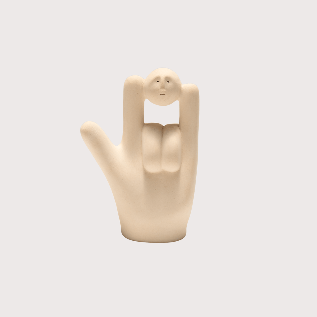 Lifting Up (Series Handy Heads) by Claymen at White Label Project