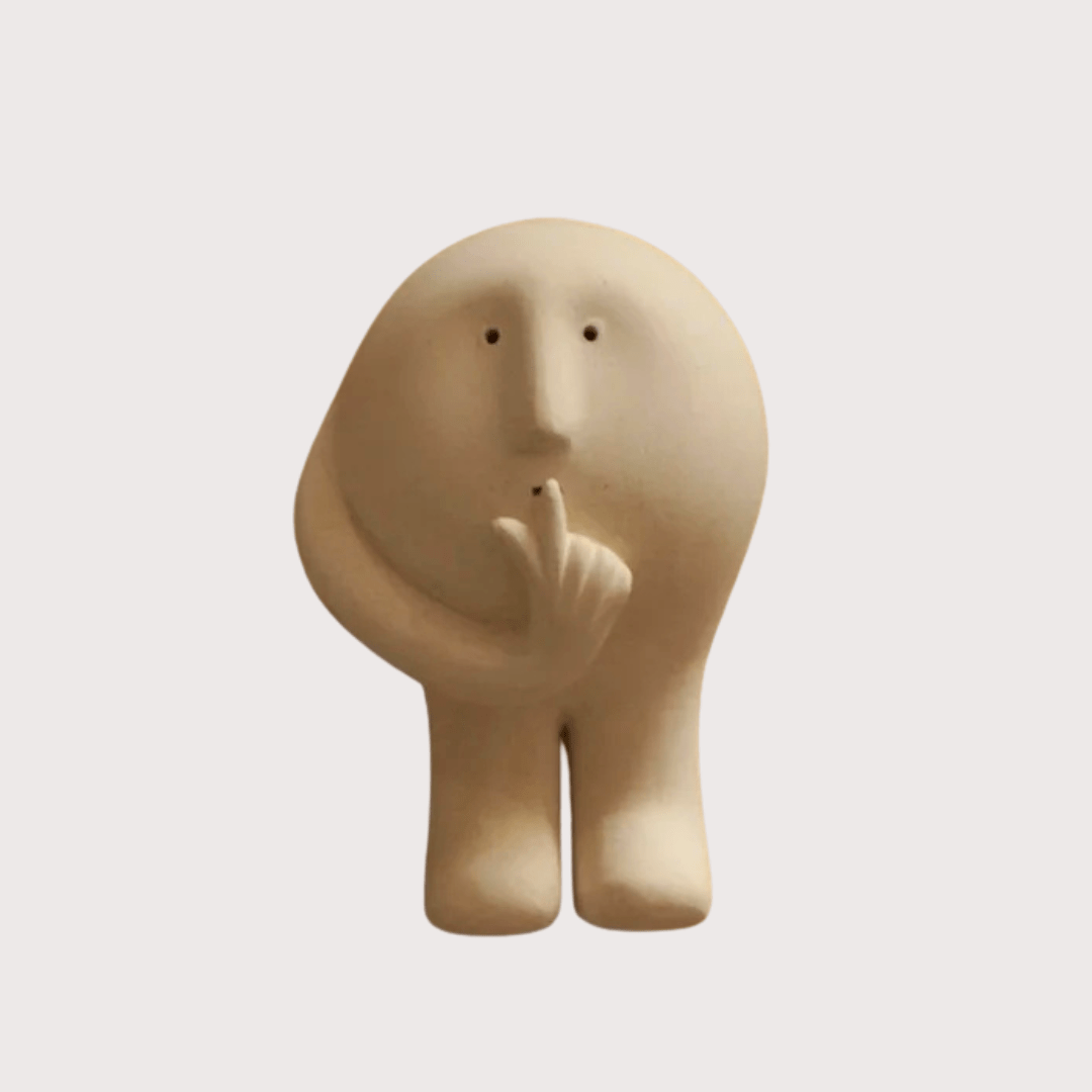 Silence please (Series Helping Hands) by Claymen at White Label Project