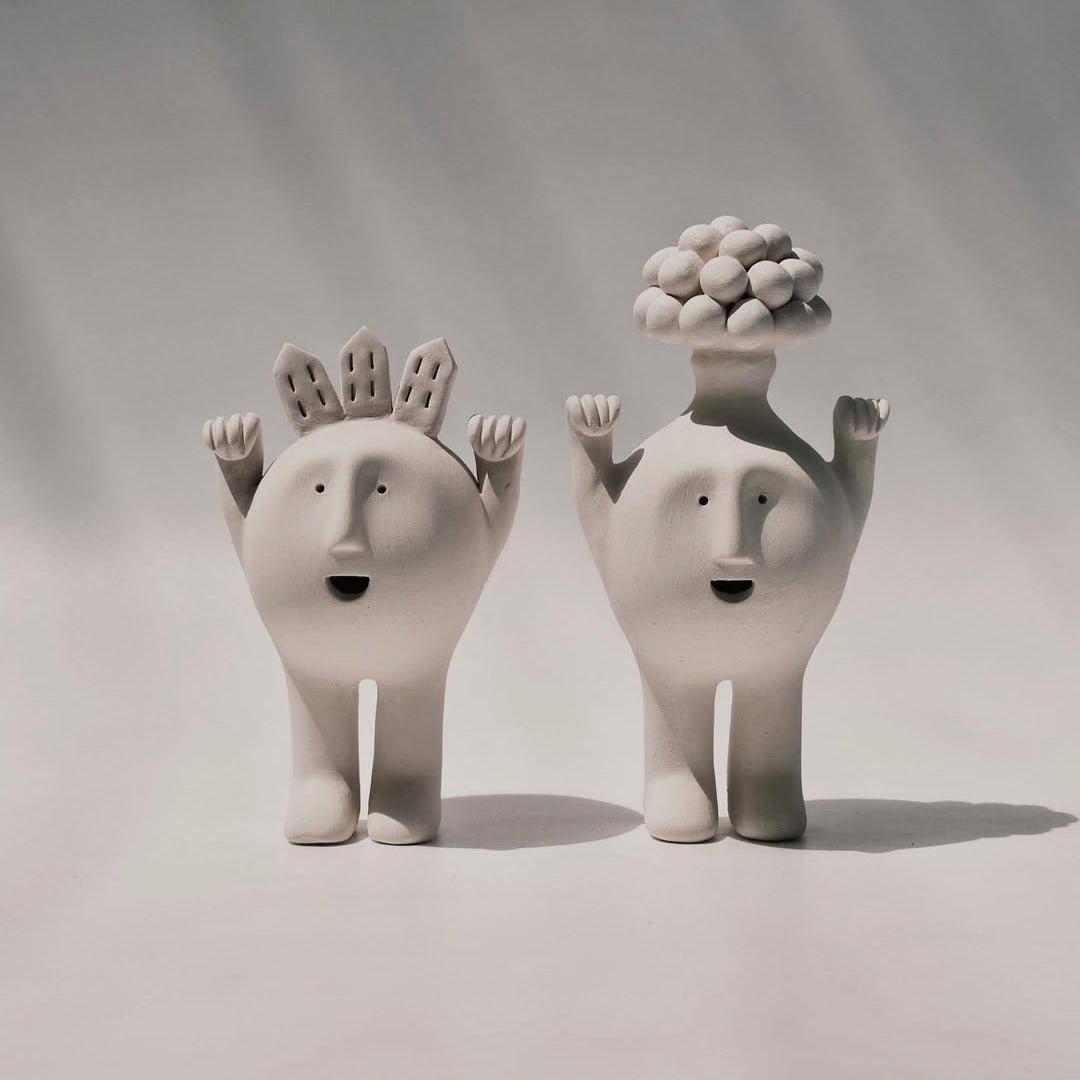 Tree Head (Series All is Swell) by Claymen at White Label Project