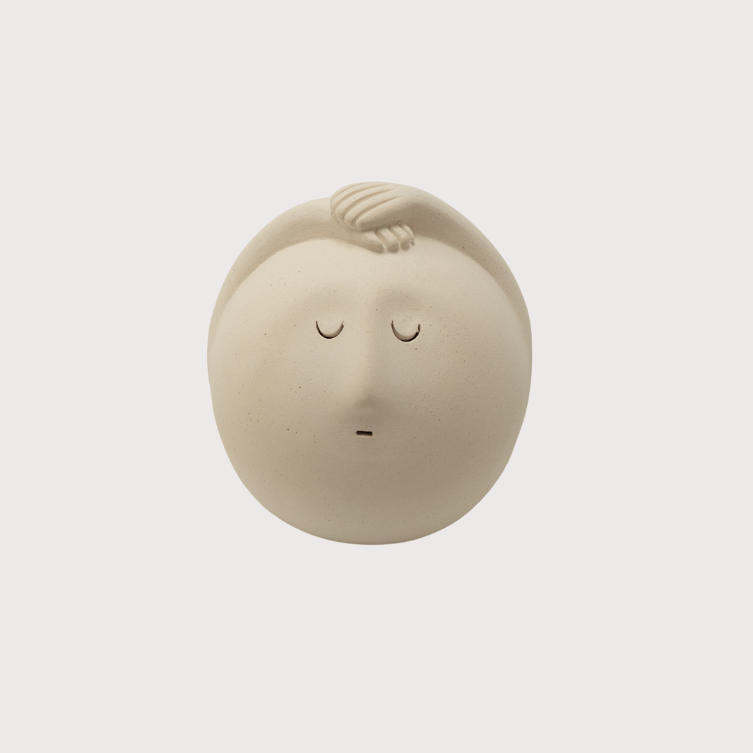 Unwinding (Series Clayhead) by Claymen at White Label Project