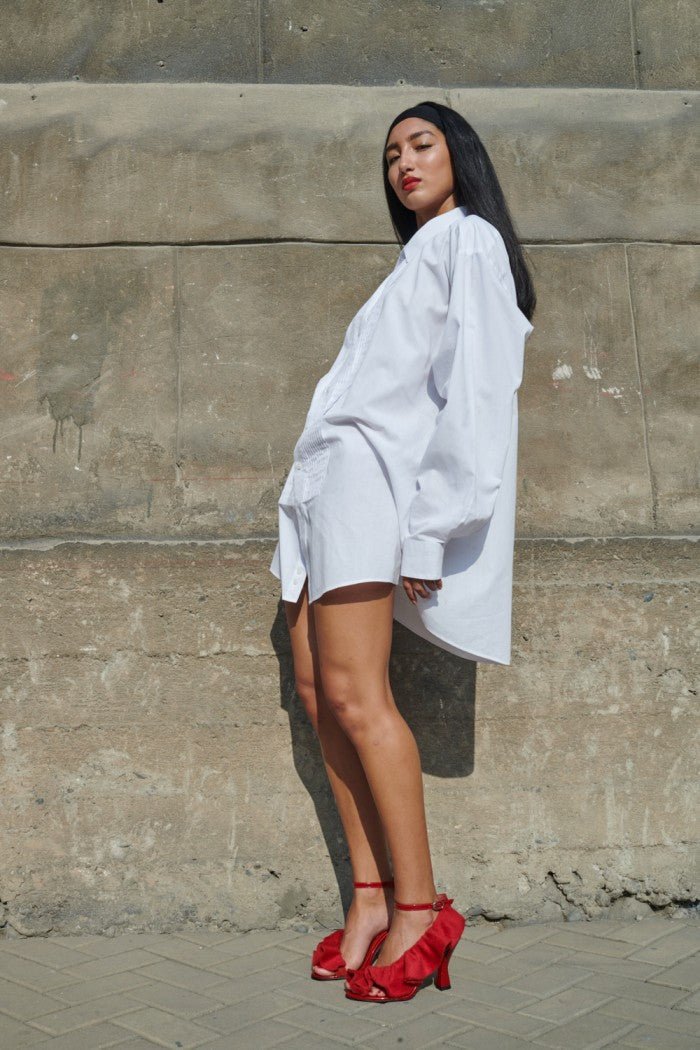 Sarbella Sandals Red by Cornelio Borda at White Label Project