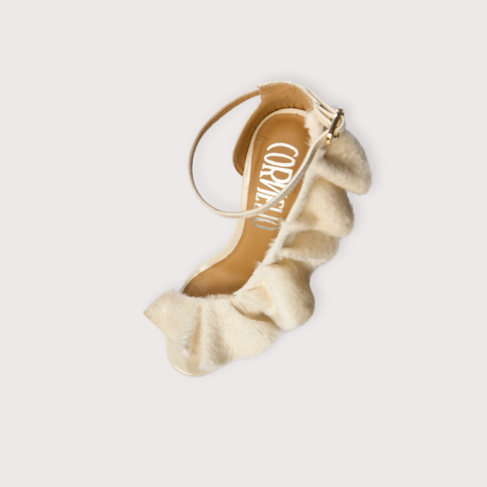 Sarbella Sandals White by Cornelio Borda at White Label Project