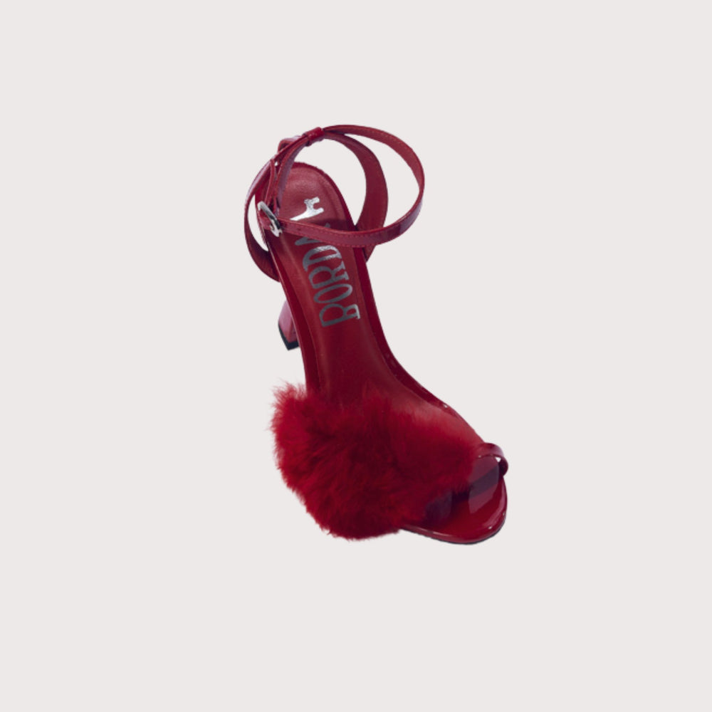 Tintina Sandals Red by Cornelio Borda at White Label Project