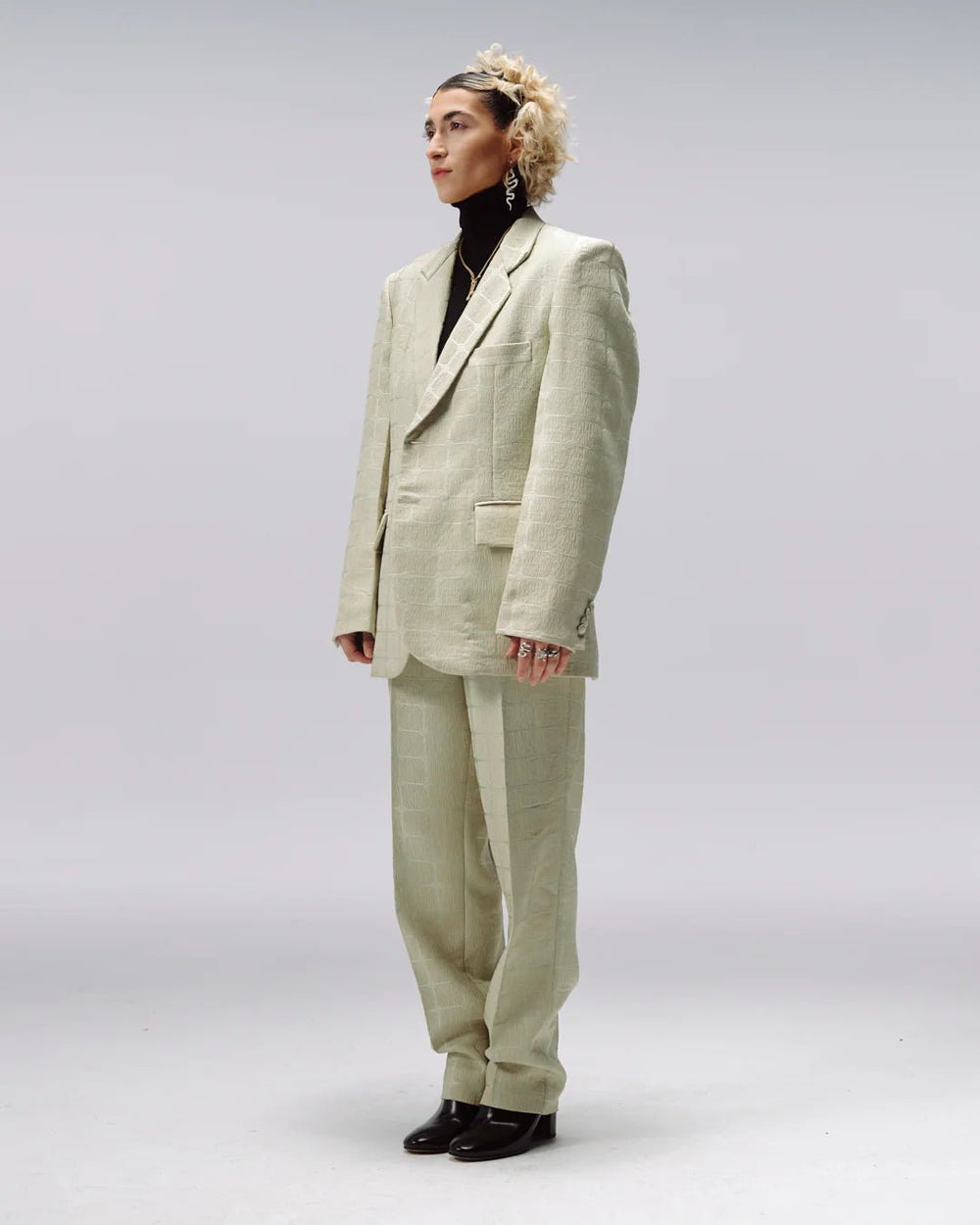 Unisex Business Unusual Suit — Vintage Mint by Emeka at White Label Project