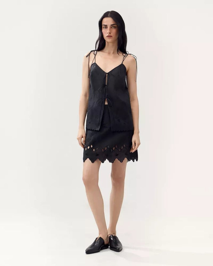 Eva Top - Black by Gunia Project at White Label Project