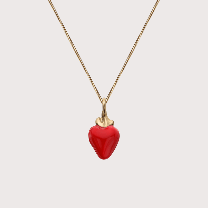 Heart Pendant - Red by Gunia Project at White Label Project
