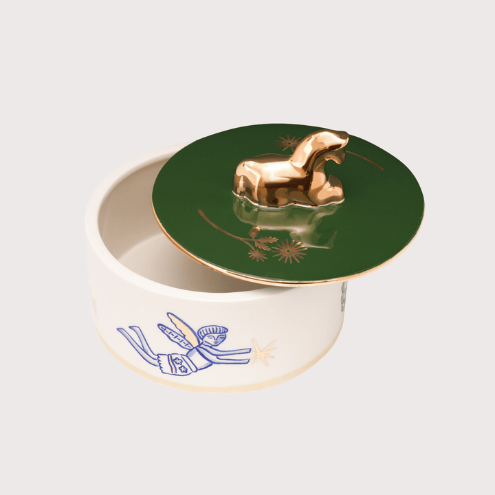 Konyk Sugar Bowl with Flowers by Gunia Project at White Label Project