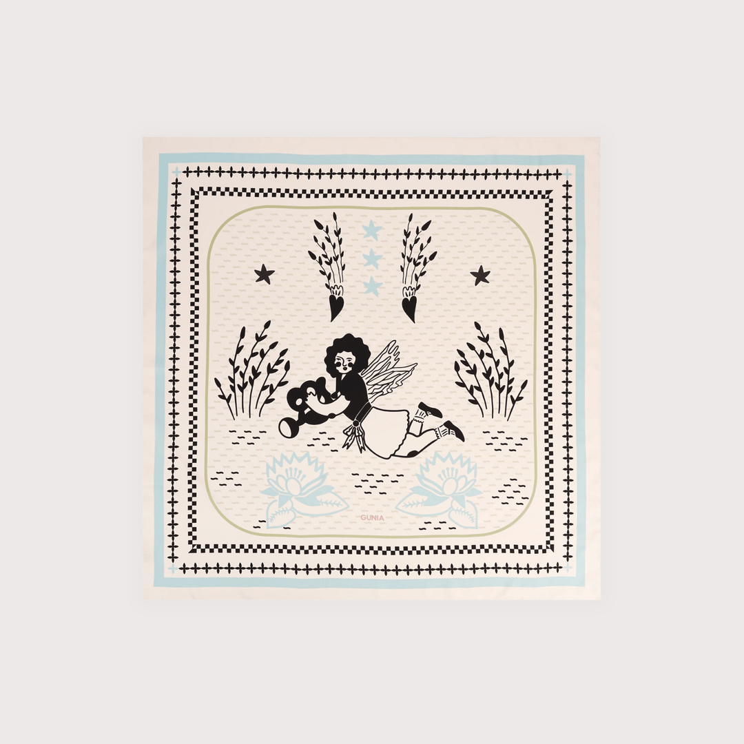 Lily Silk Headscarf by Gunia Project at White Label Project