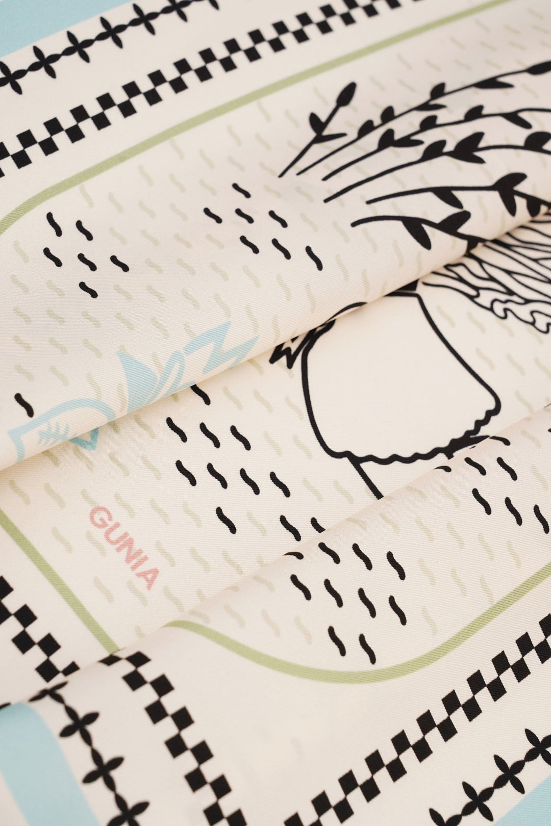 Lily Silk Headscarf by Gunia Project at White Label Project