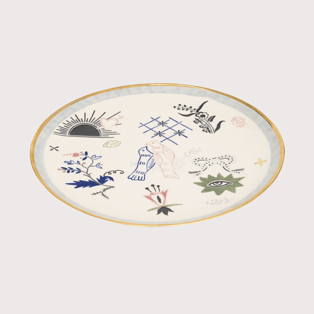 Naïve Wonderbird Plate by Gunia Project at White Label Project