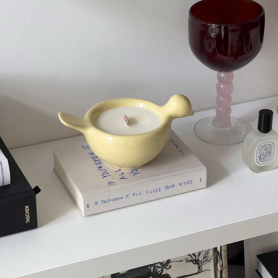Promin Soy Candle - Yellow by Gunia Project at White Label Project