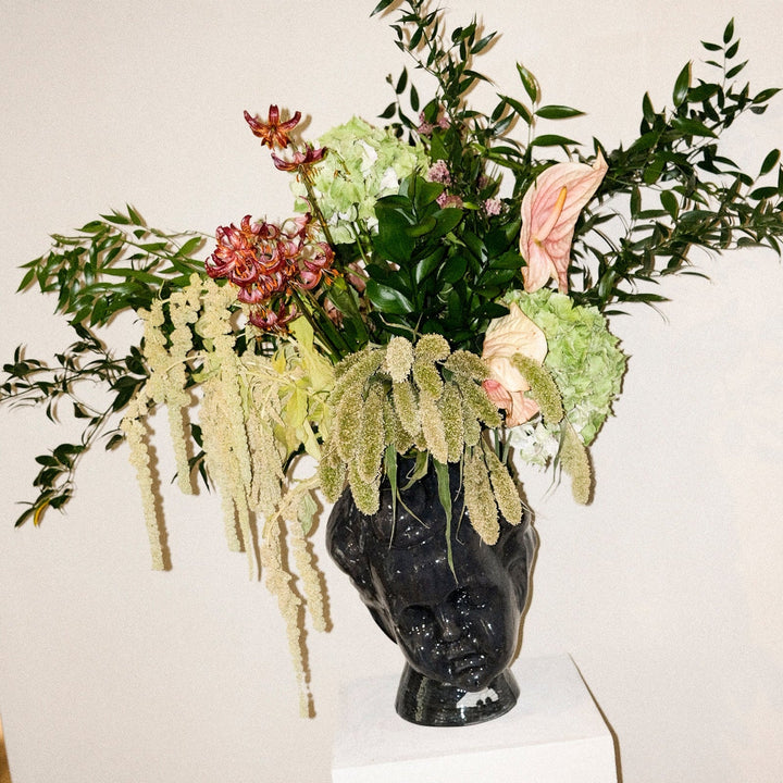 Vase Atlas - Grey by Gunia Project at White Label Project