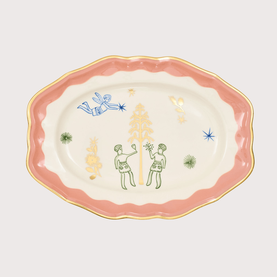 Vechornytsi Ornate Plate by Gunia Project at White Label Project