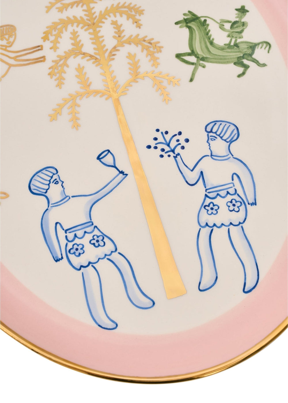 Vechornytsi Oval Plate by Gunia Project at White Label Project