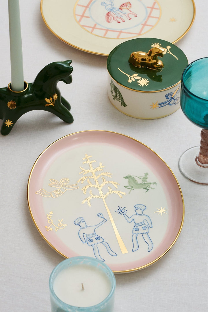 Vechornytsi Oval Plate by Gunia Project at White Label Project