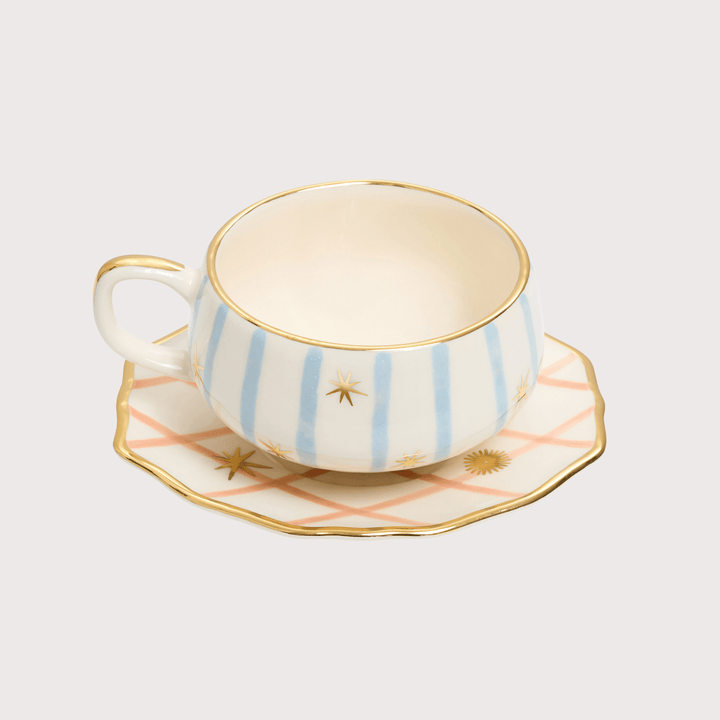 Wish Tea Cup and Saucer Set by Gunia Project at White Label Project