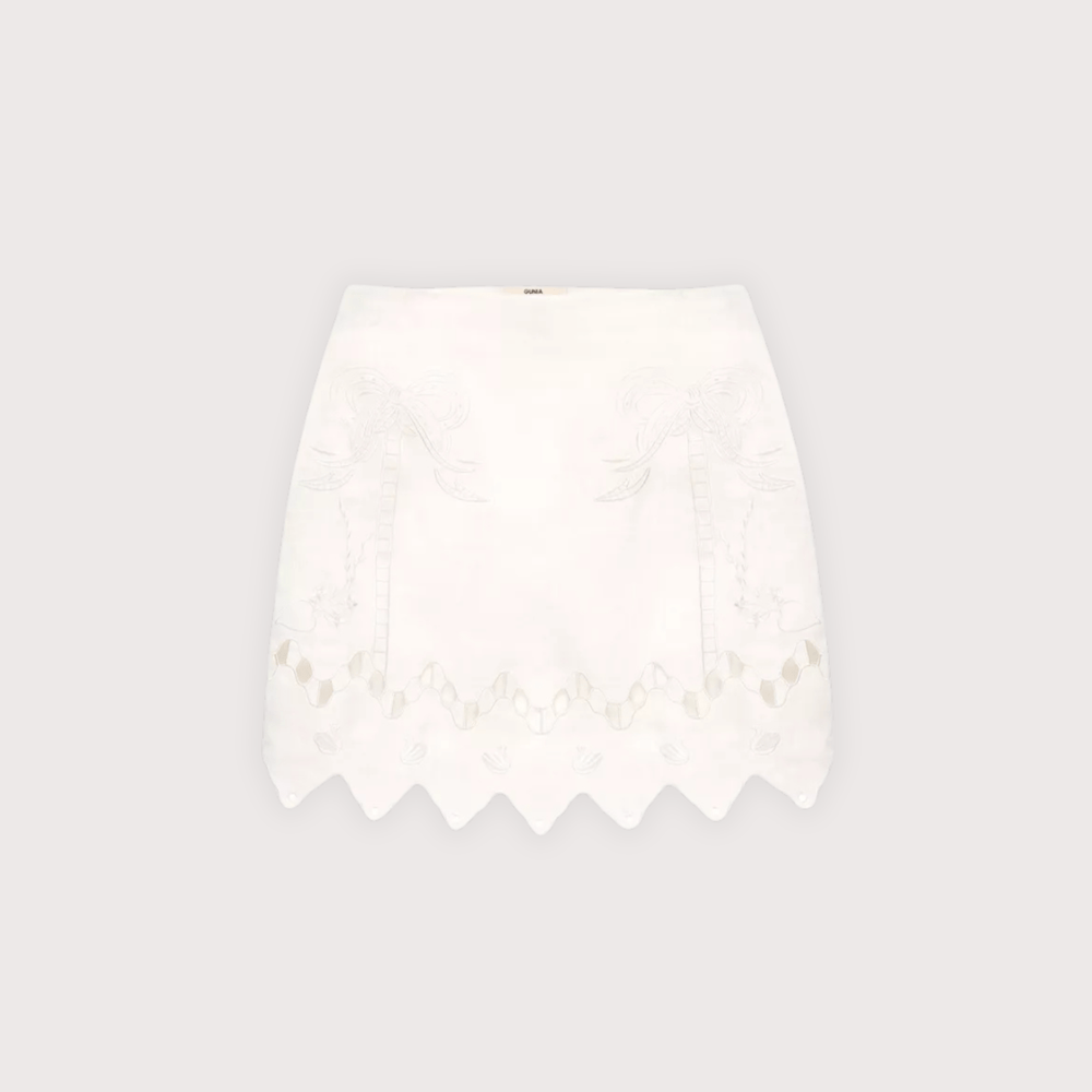 Yasna Skirt - Milk by Gunia Project at White Label Project