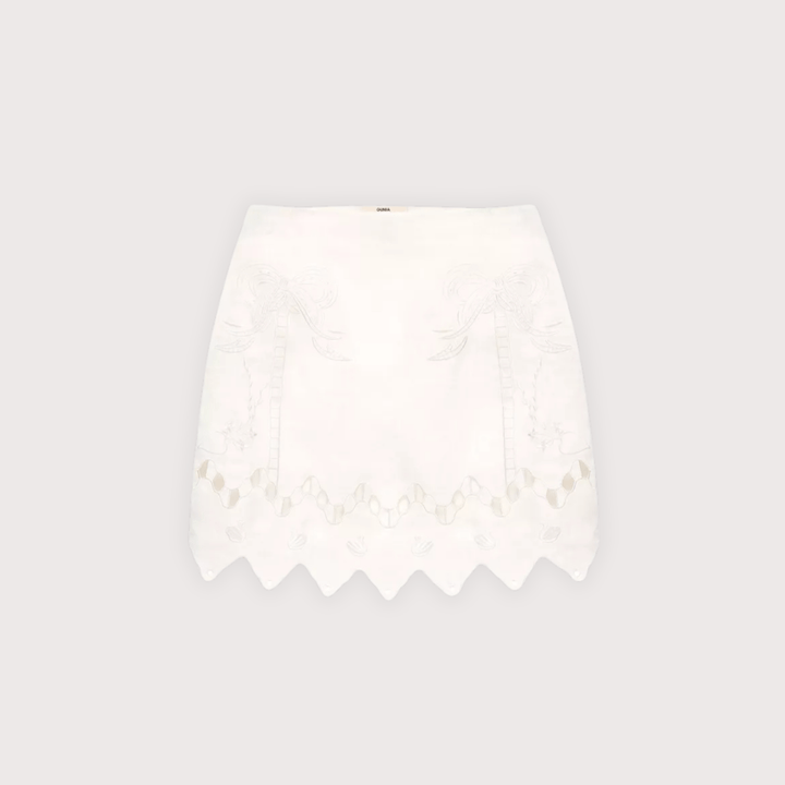 Yasna Skirt - Milk by Gunia Project at White Label Project