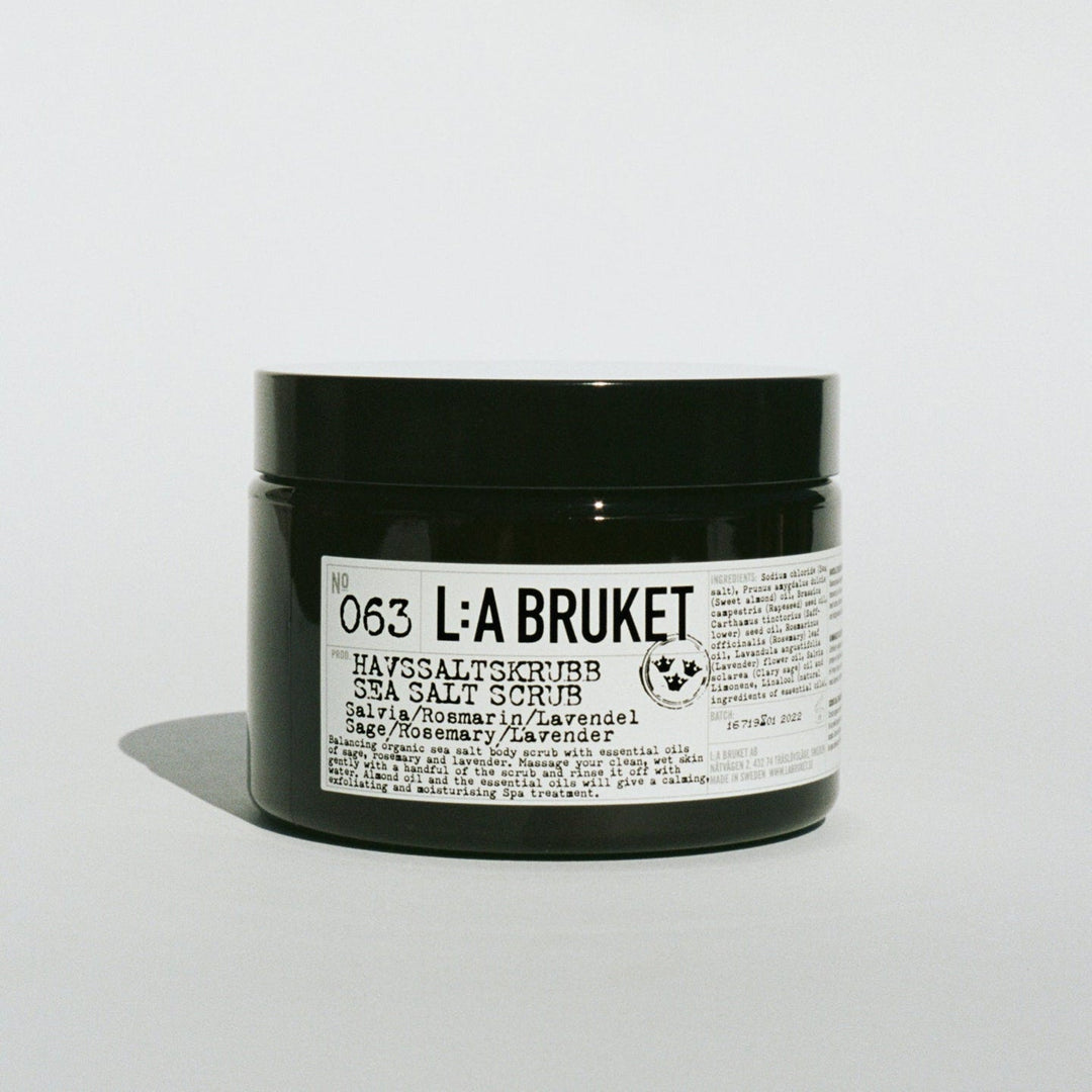 Sea Salt Scrub by La Bruket at White Label Project