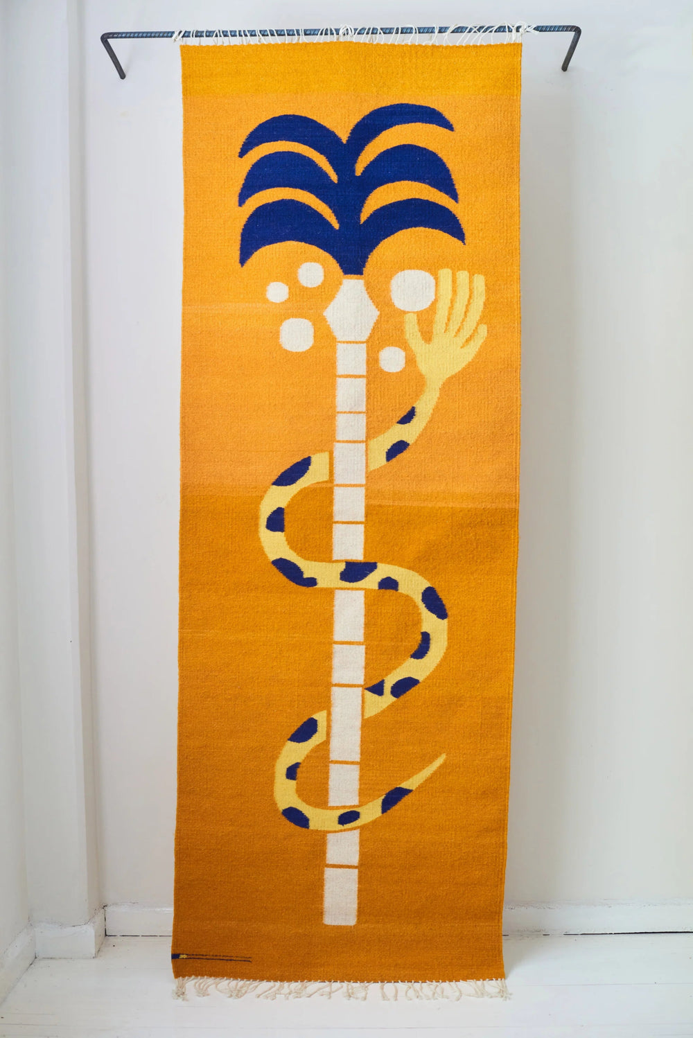 Serpiente Rug - Orange by Lordag Sondag at White Label Project