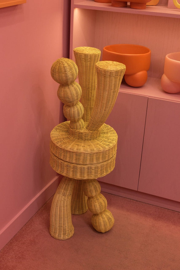 Pupa Side Table - Beige by Lordagsondag at White Label Project