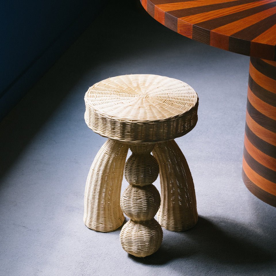 Pupa Side Table - Beige by Lordagsondag at White Label Project