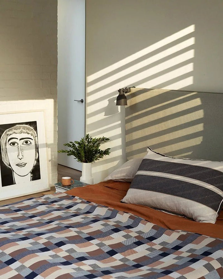 Bed Throw - Seven Seas by Mungo at White Label Project