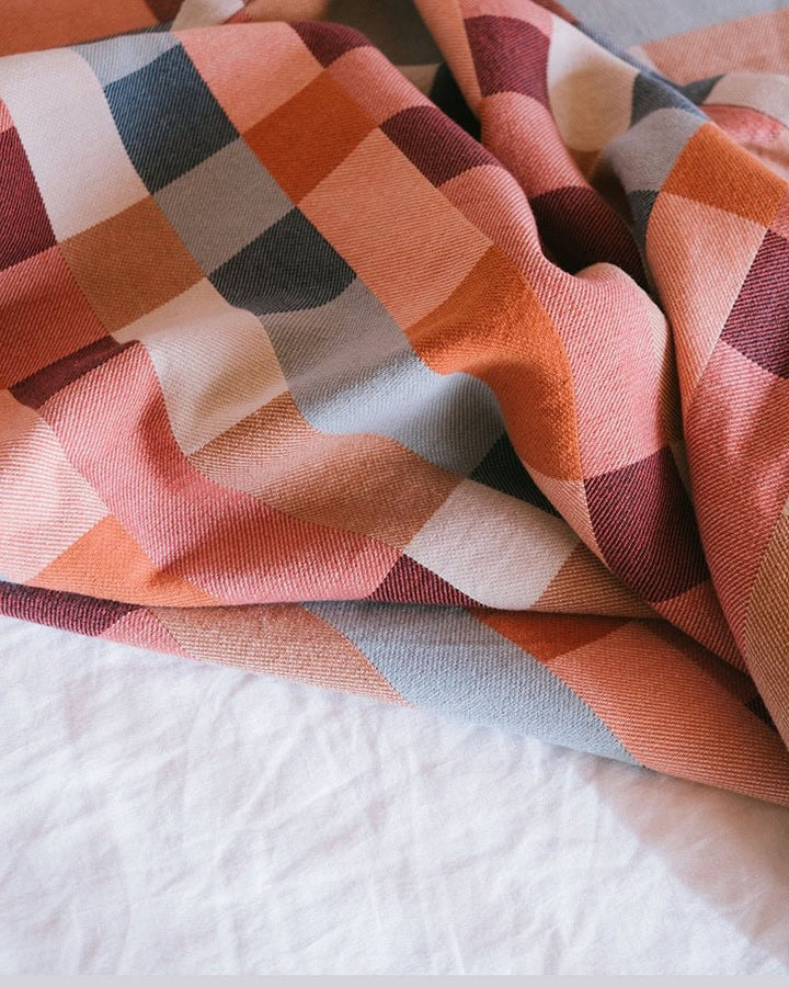 Bed Throw - Wild Fire by Mungo at White Label Project