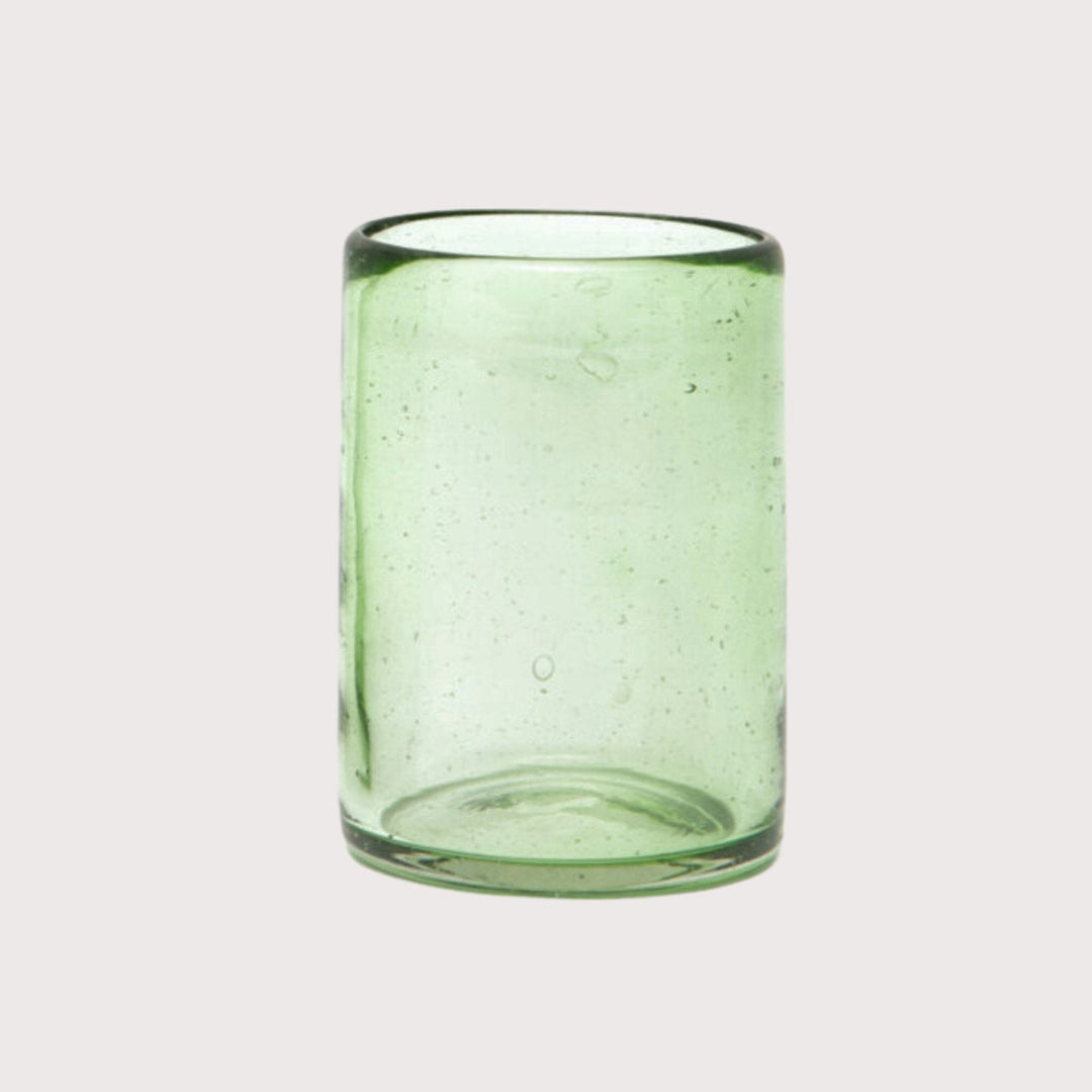 Quetzaltenago Glass - Green by Nada Duele at White Label Project