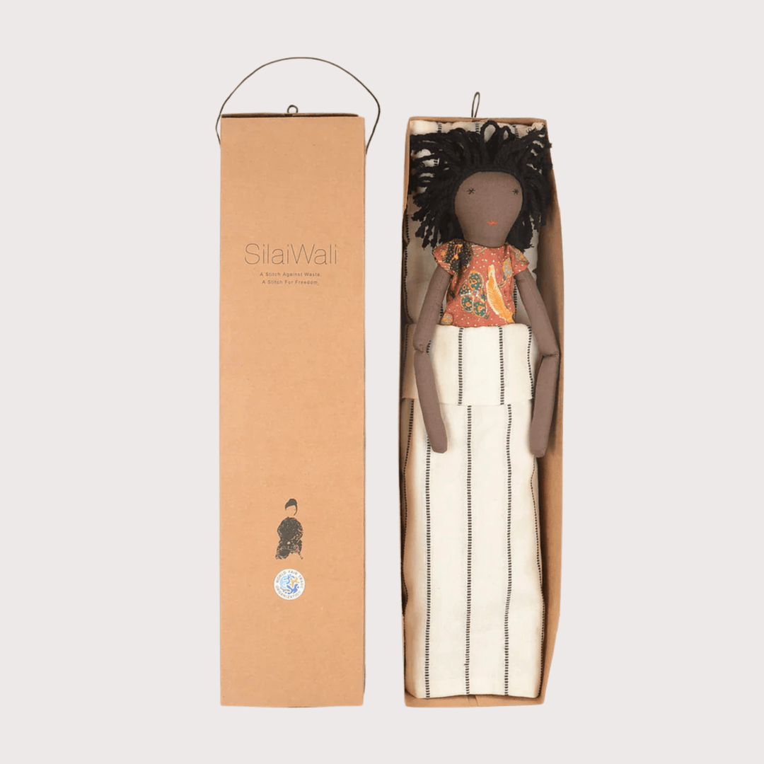 Afia Doll - Orange by Silaiwali at White Label Project