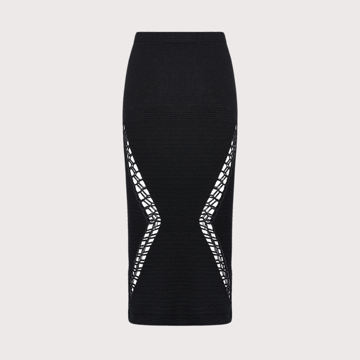 Manchachi Skirt - Black by The Sake Project at White Label Project