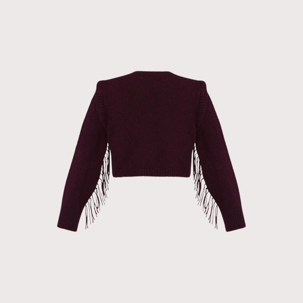 Sweater Alanis - Plum by The Sake Project at White Label Project