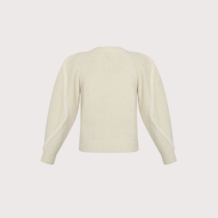 Sweater Alpamayo - Ecru by The Sake Project at White Label Project
