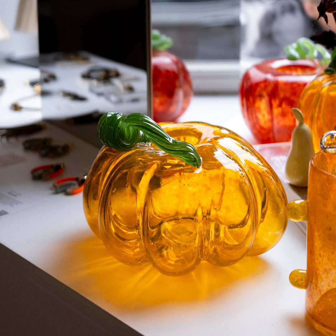 Pumpkin Vase - Orange by Yakush at White Label Project