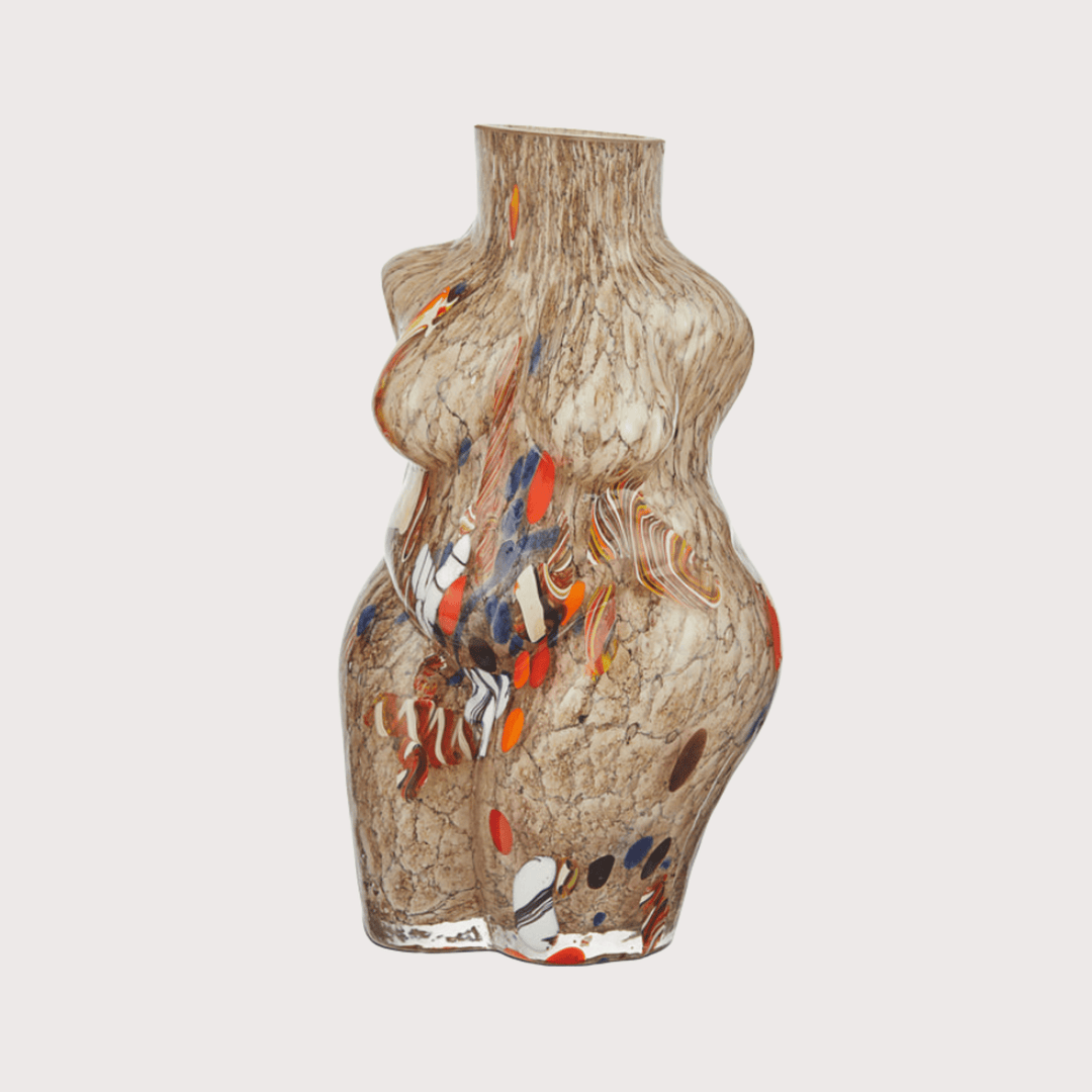 Venus Vase - Marble/Small by Yakush at White Label Project