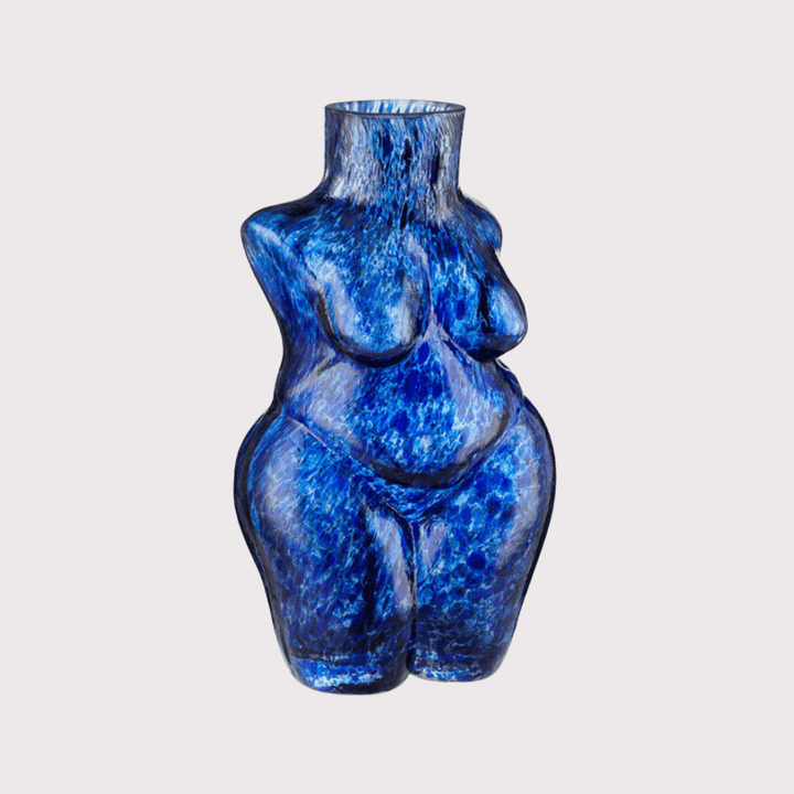 Venus Vase - Sapphire/Small by Yakush at White Label Project