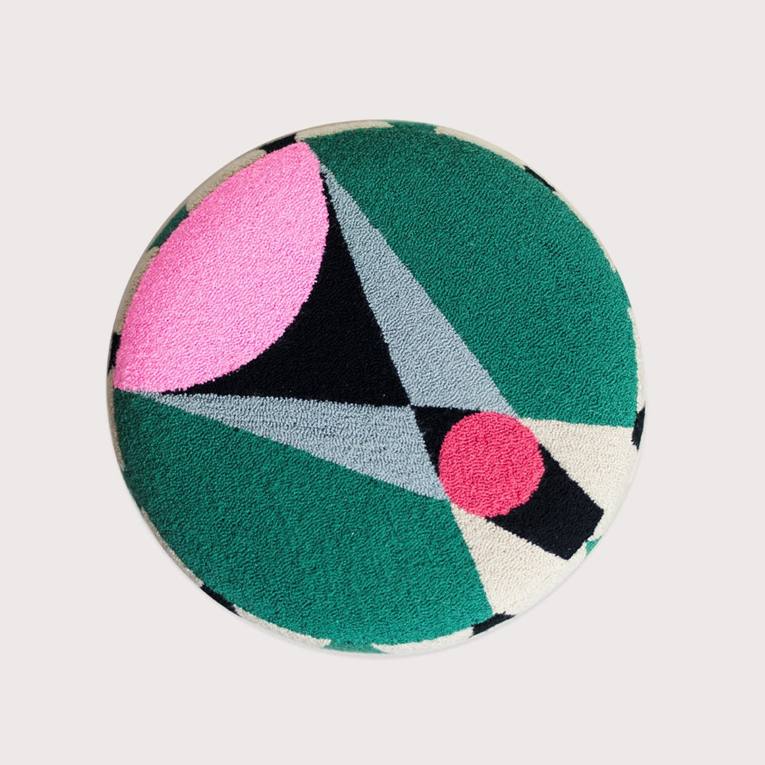 Guajira Cósmica Stool — Green by Atlas at White Label Project