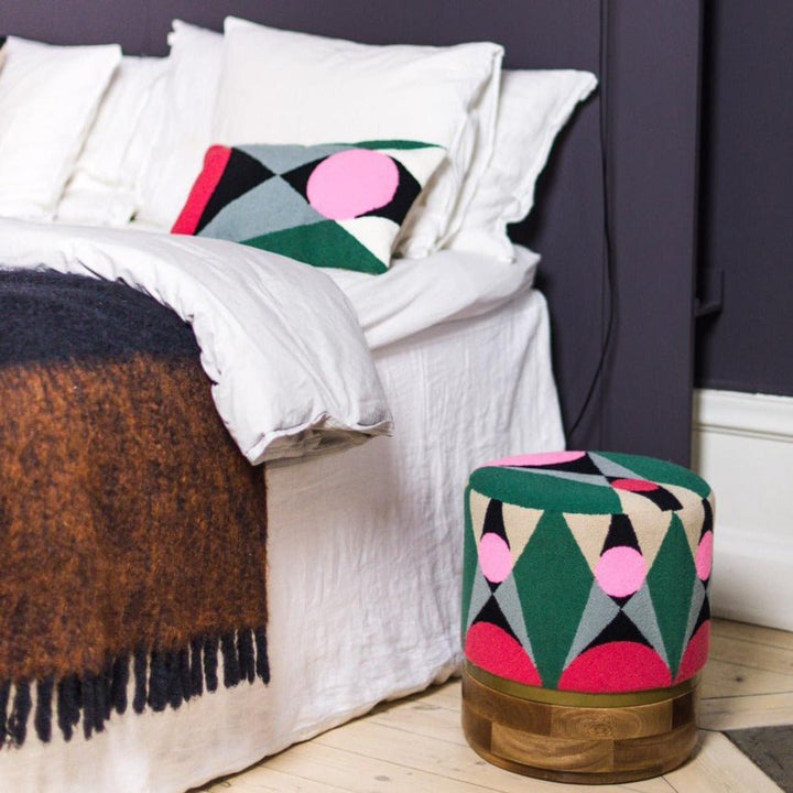 Guajira Cósmica Stool — Green by Atlas at White Label Project