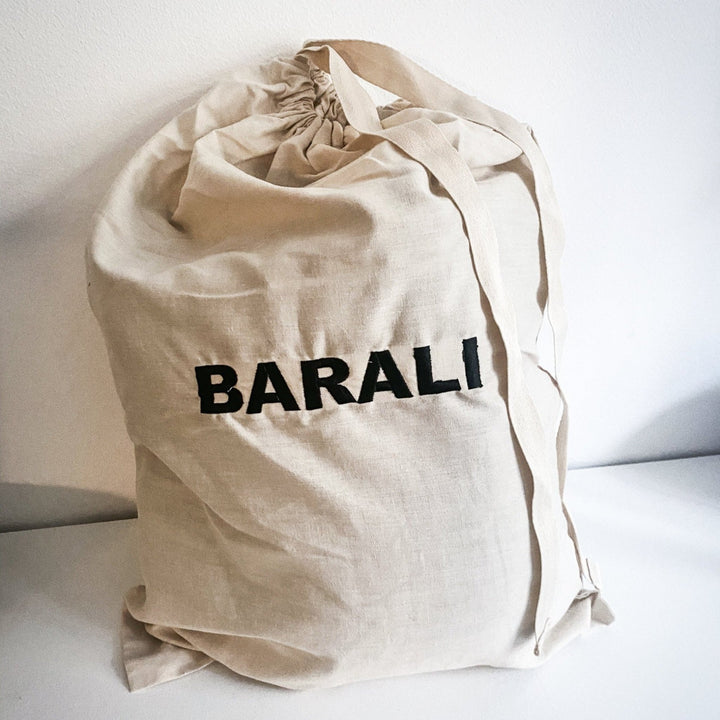 Tsireletso Throw — Orange Rust by Barali at White Label Project