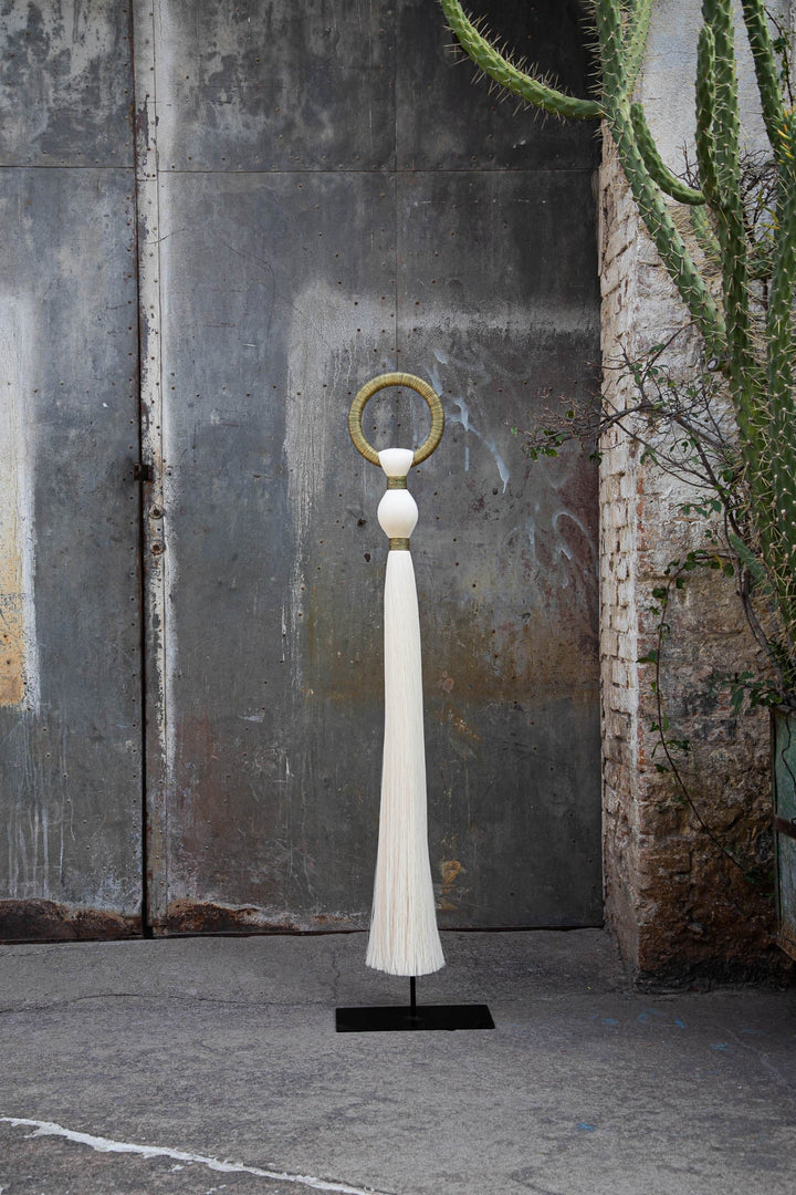 Amarradero Stand - Yellow/ Black by Caralarga at White Label Project