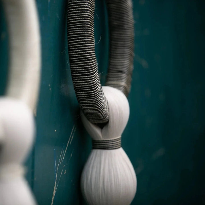 Amarradero Wall Hanger — Black / White by Caralarga at White Label Project